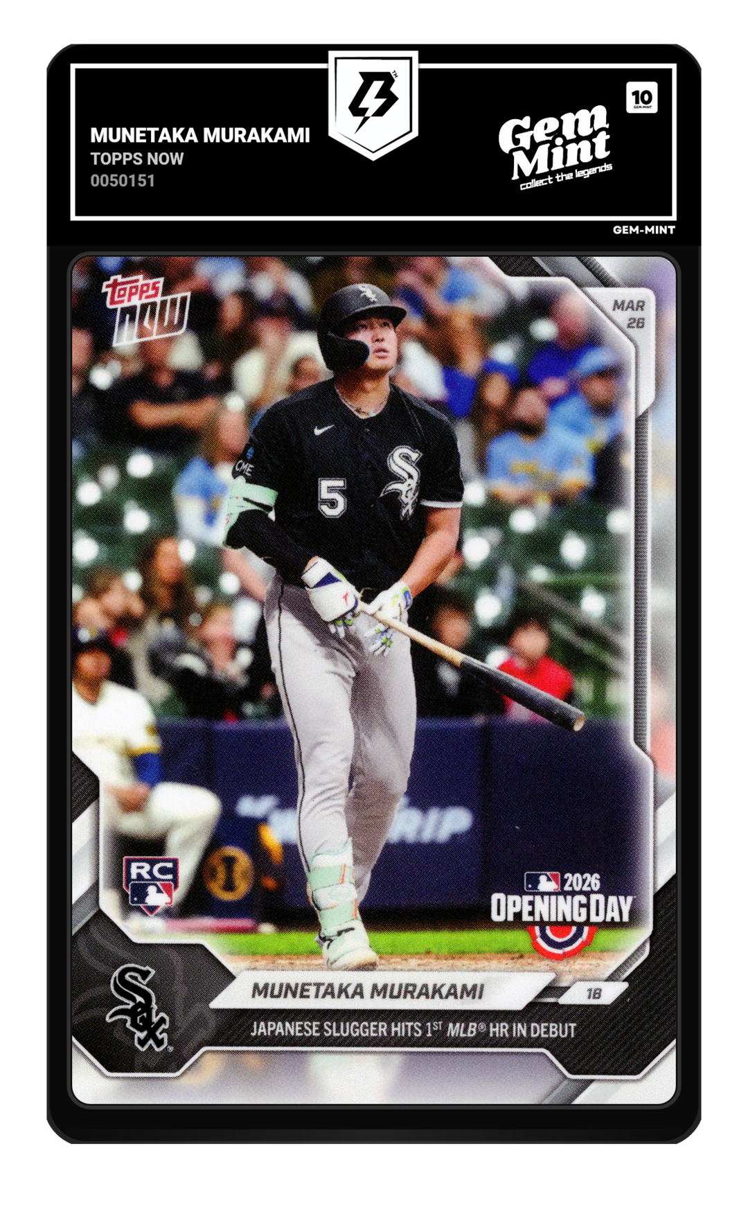 Munetaka Murakami graded Gem Mint 10