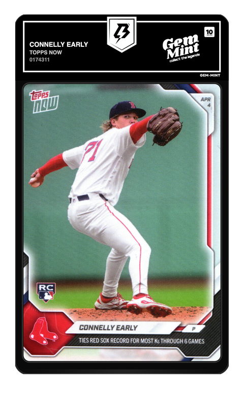 Connelly Early 2026 Topps Now graded Gem Mint 10 by TradingCard360
