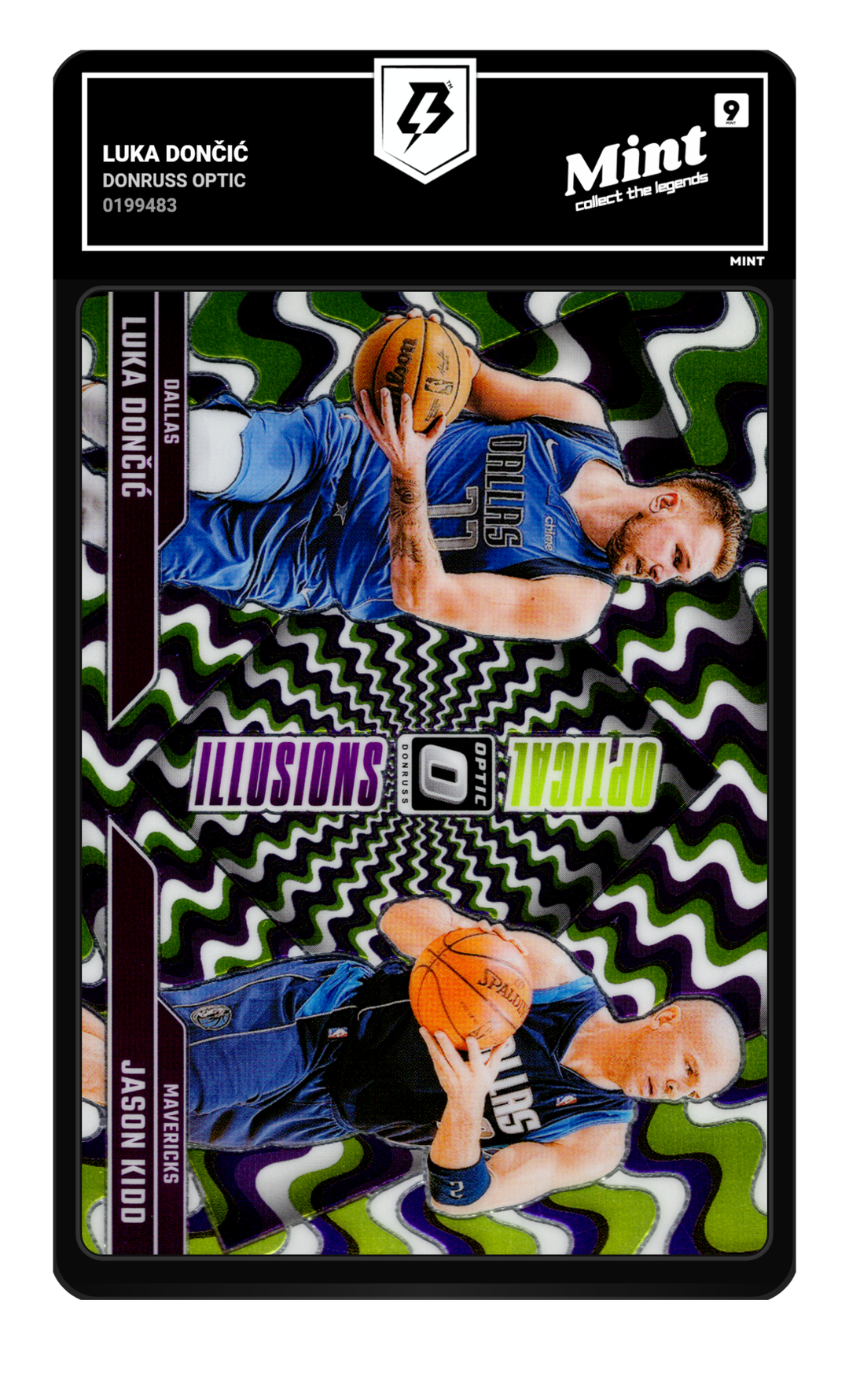 Luka Dončić graded Mint 9
