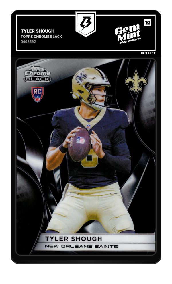 Tyler Shough graded Gem Mint 10