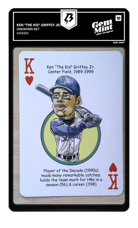 Ken "The Kid" Griffey Jr. graded Gem Mint 10 by TradingCard360