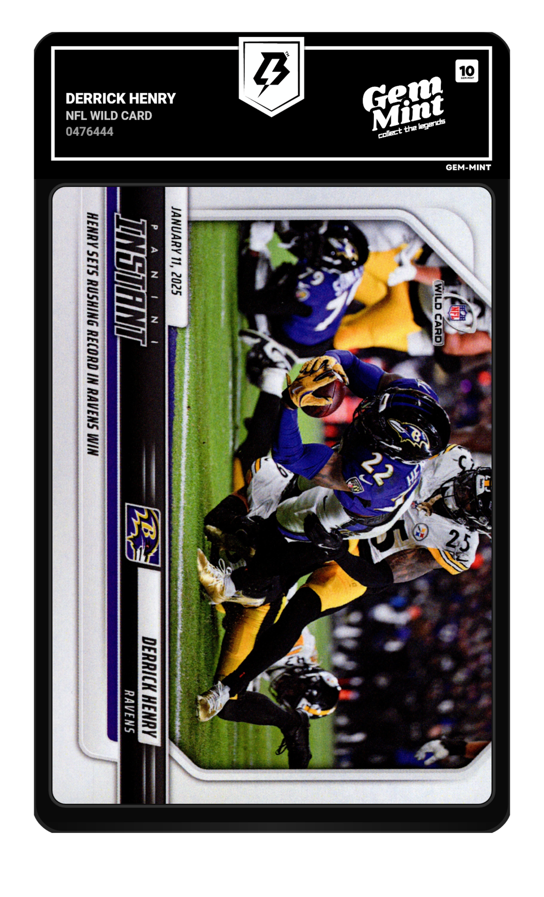 Derrick Henry graded Gem Mint 10