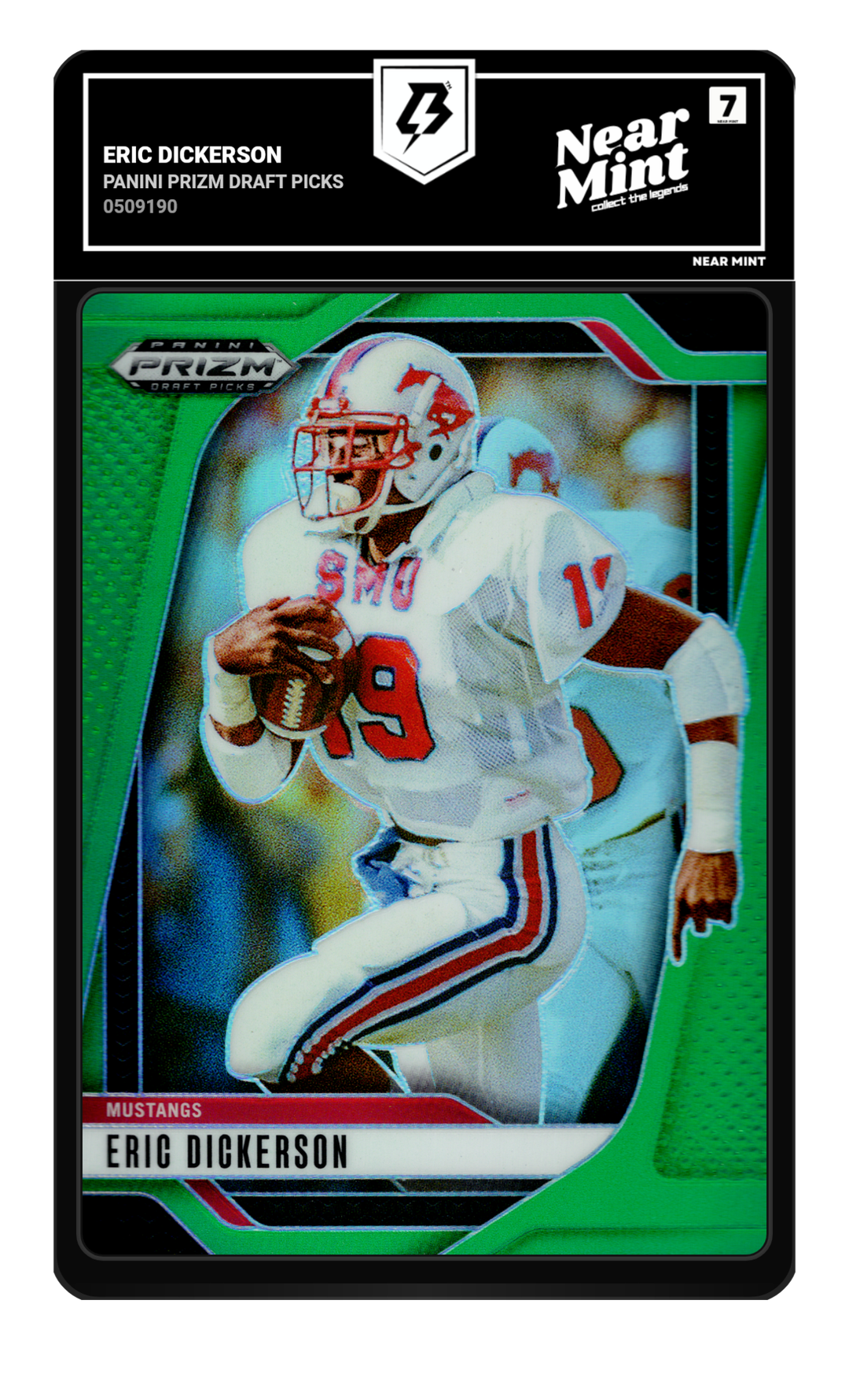 Eric Dickerson graded Near Mint 7