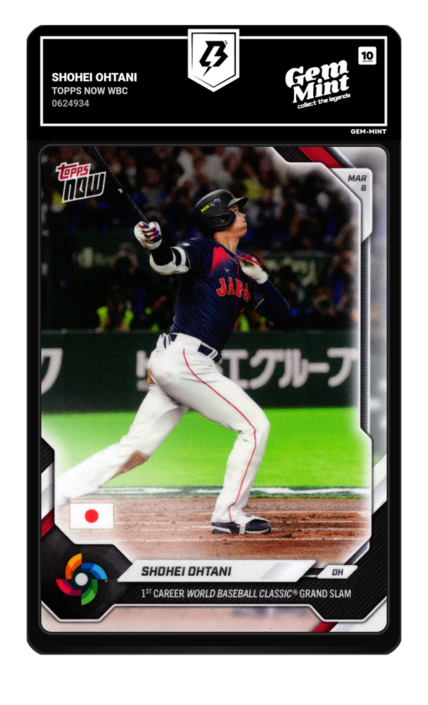Shohei Ohtani graded Gem Mint 10