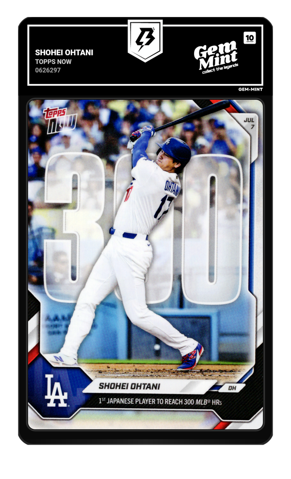 Shohei Ohtani graded Gem Mint 10