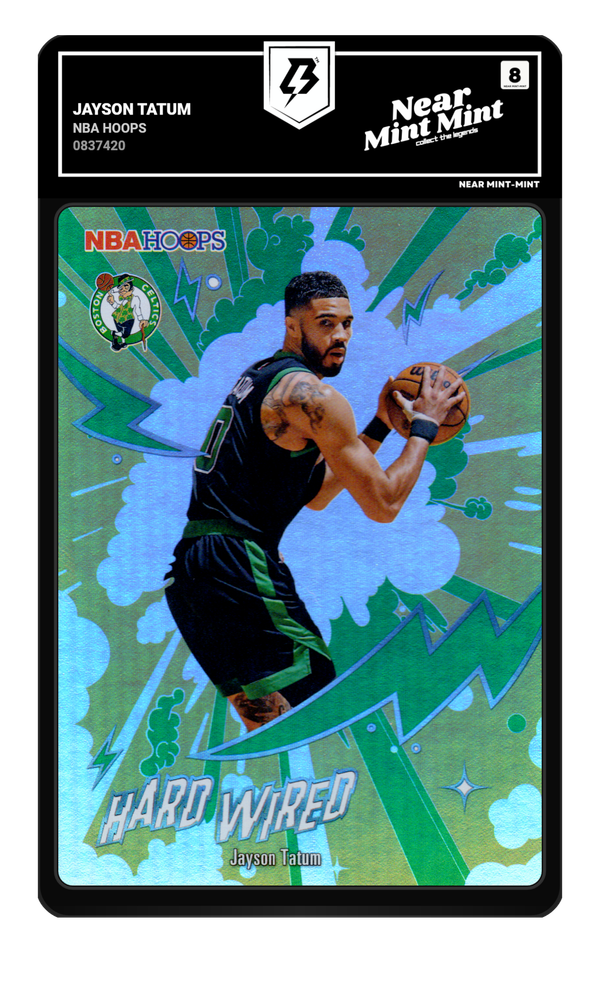 Jayson Tatum graded NM-MT 8