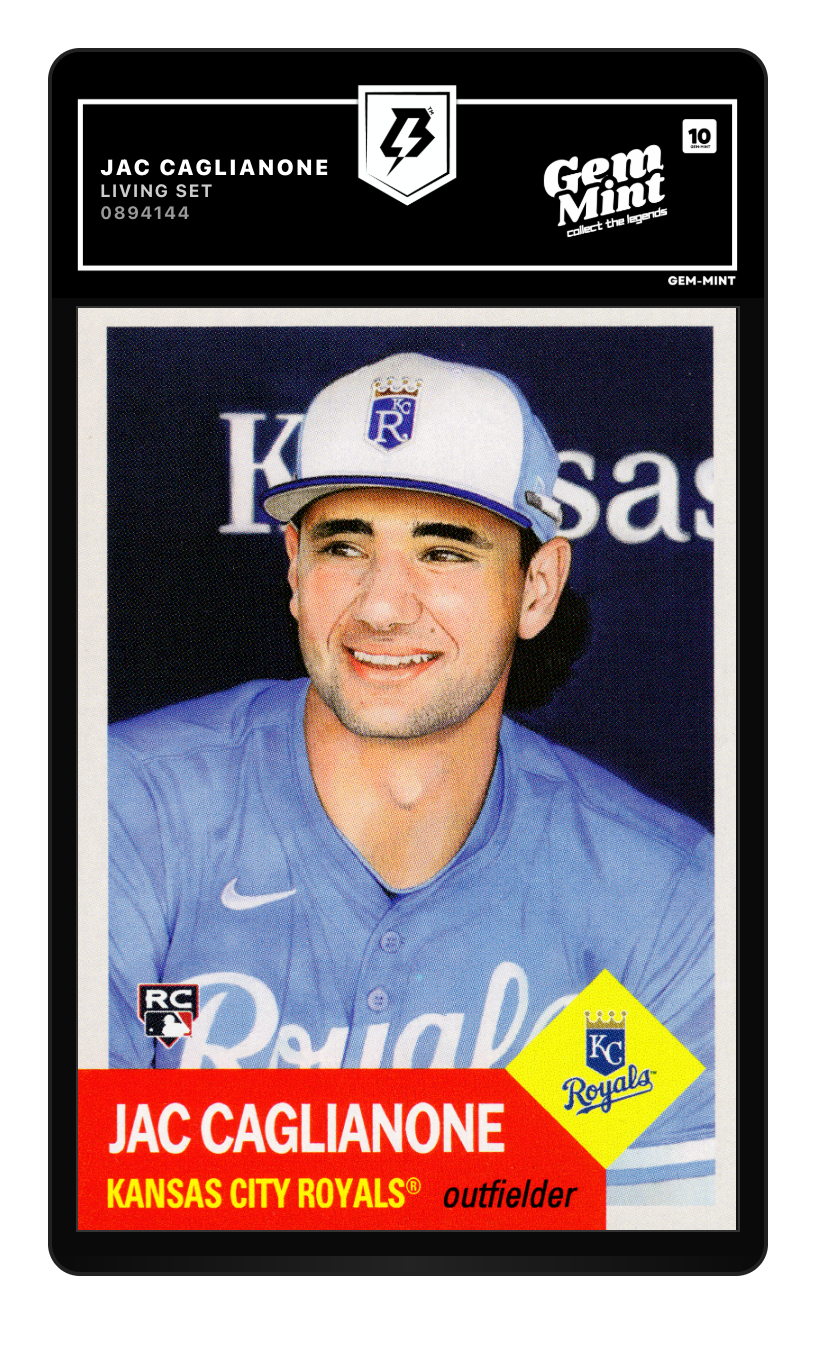 Jac Caglianone graded Gem Mint 10