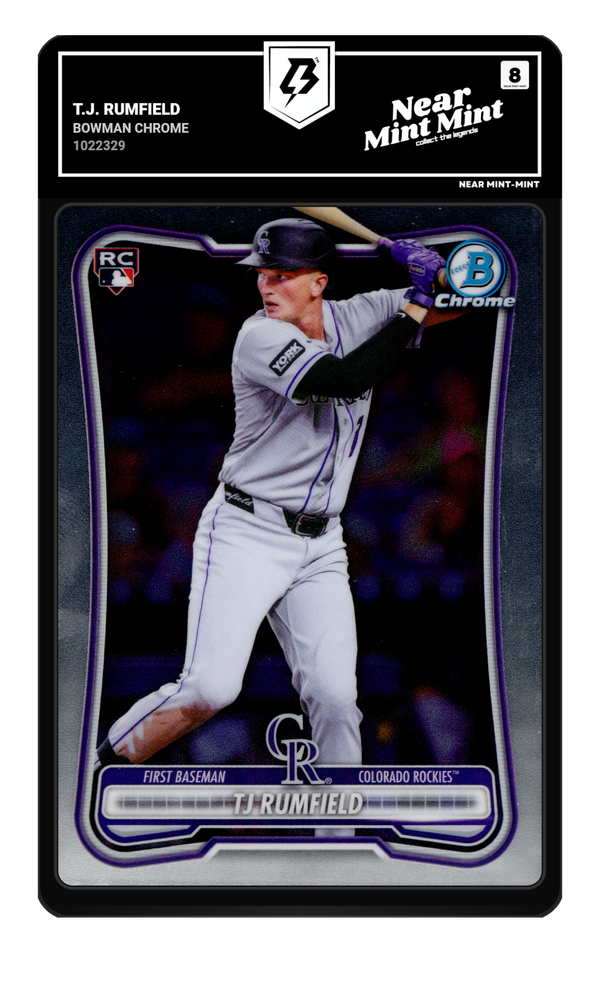 T.J. Rumfield graded NM-MT 8