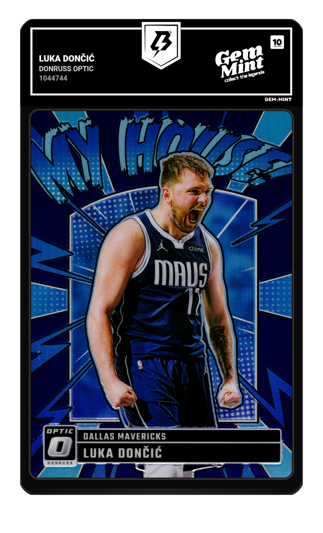 Luka Dončić graded Gem Mint 10