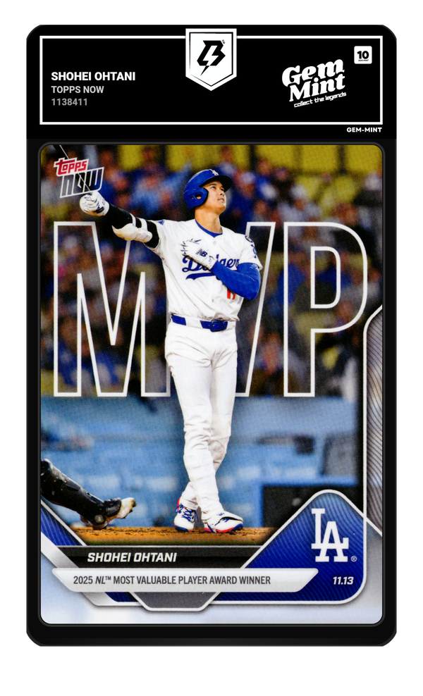 Shohei Ohtani graded Gem Mint 10