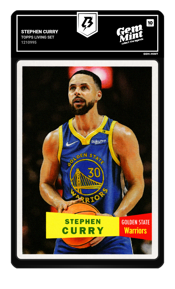 Stephen Curry graded Gem Mint 10