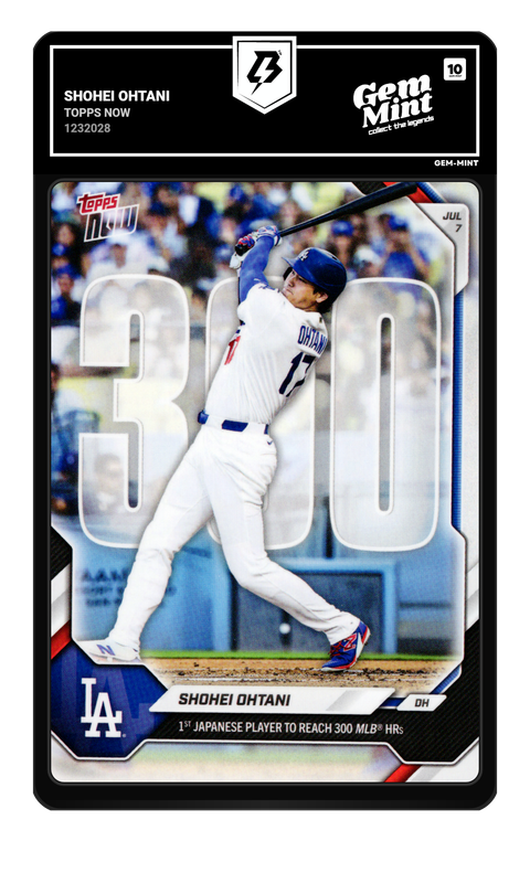 Shohei Ohtani 2026 Topps Now graded Gem Mint 10 by TradingCard360