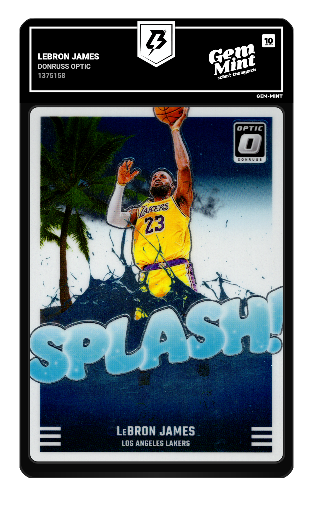 LeBron James graded Gem Mint 10