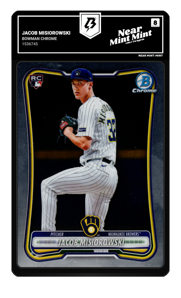 Jacob Misiorowski graded NM-MT 8