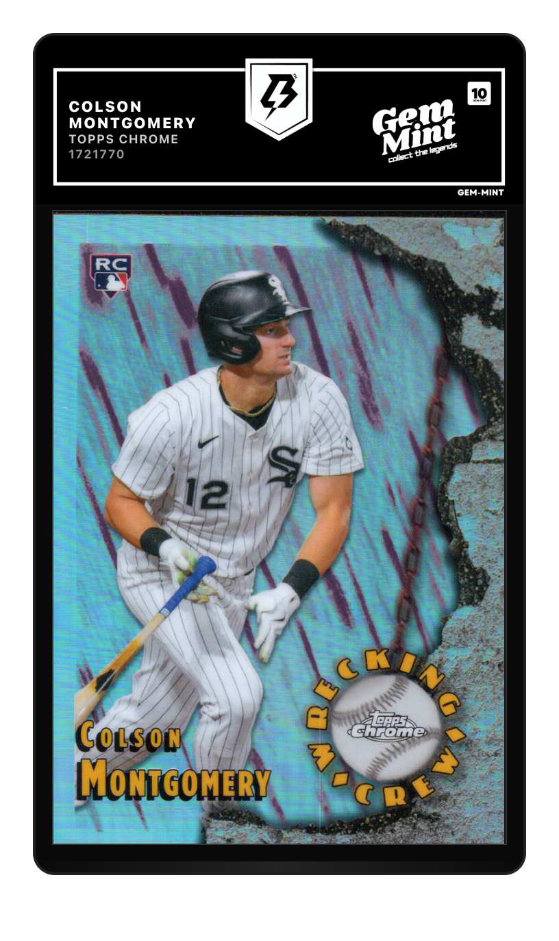 Colson Montgomery graded Gem Mint 10