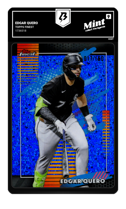 Edgar Quero 2026 Topps Finest graded Mint 9 by TradingCard360