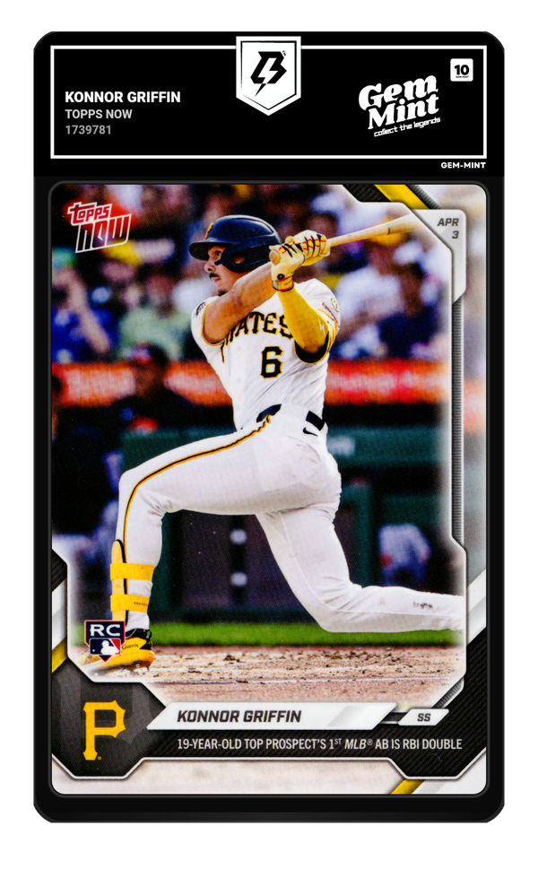 Konnor Griffin graded Gem Mint 10