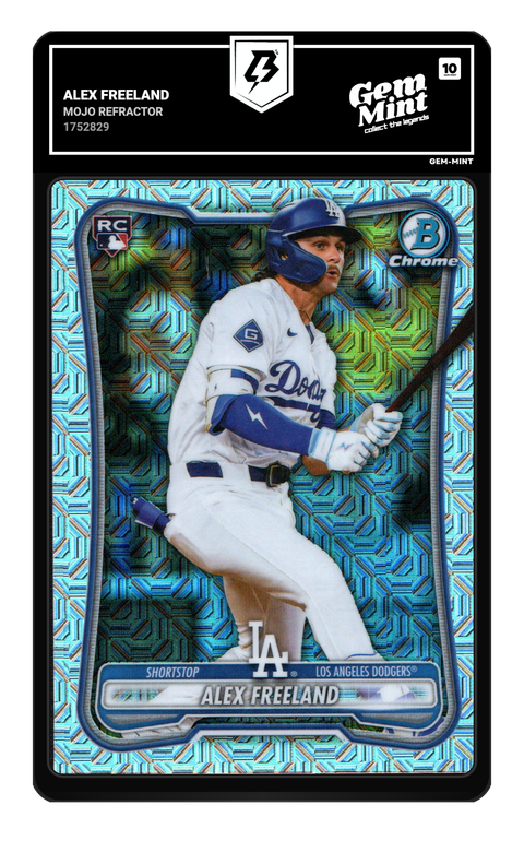 Alex Freeland 2026 Mojo Refractor graded Gem Mint 10 by TradingCard360