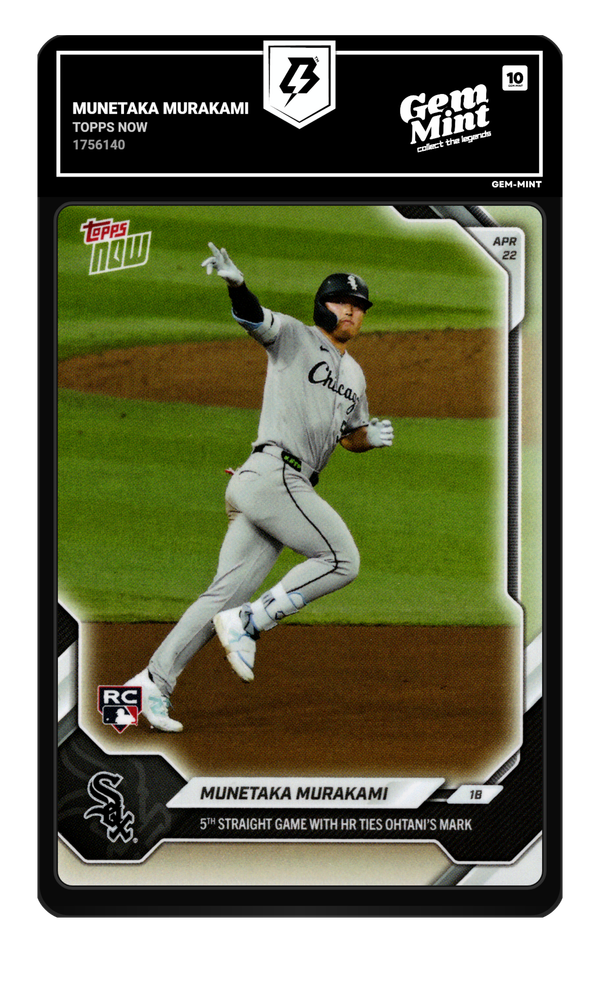 Munetaka Murakami graded Gem Mint 10