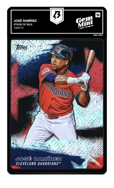 José Ramírez 2026 Stars Of MLB graded Gem Mint 10 by TradingCard360