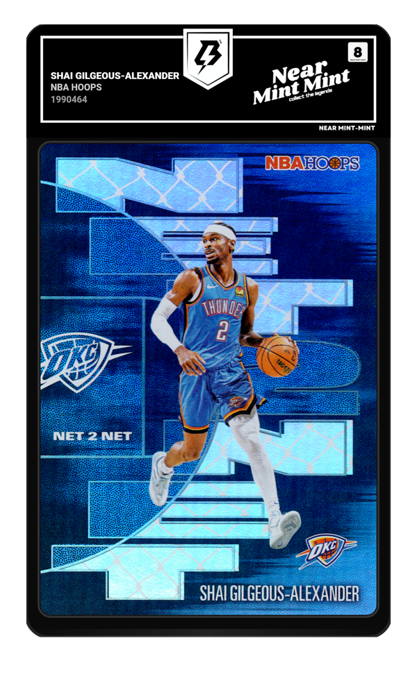 Shai Gilgeous-Alexander graded NM-MT 8