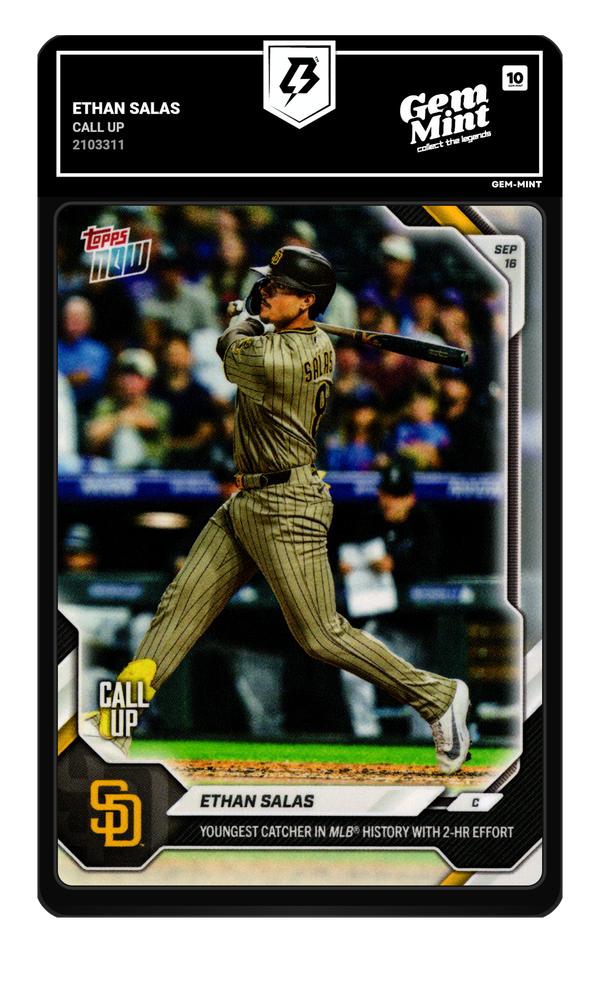 Ethan Salas graded Gem Mint 10