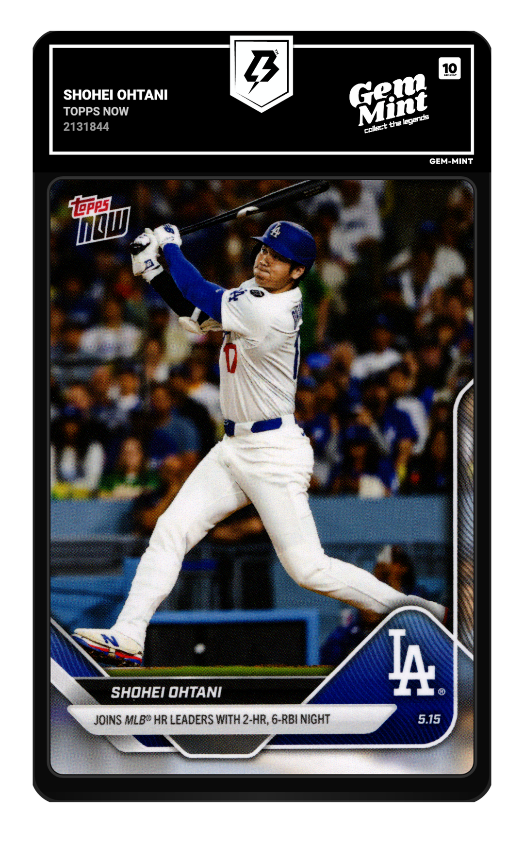 Shohei Ohtani graded Gem Mint 10
