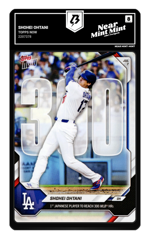 Shohei Ohtani 2026 Topps Now graded NM-MT 8 by TradingCard360