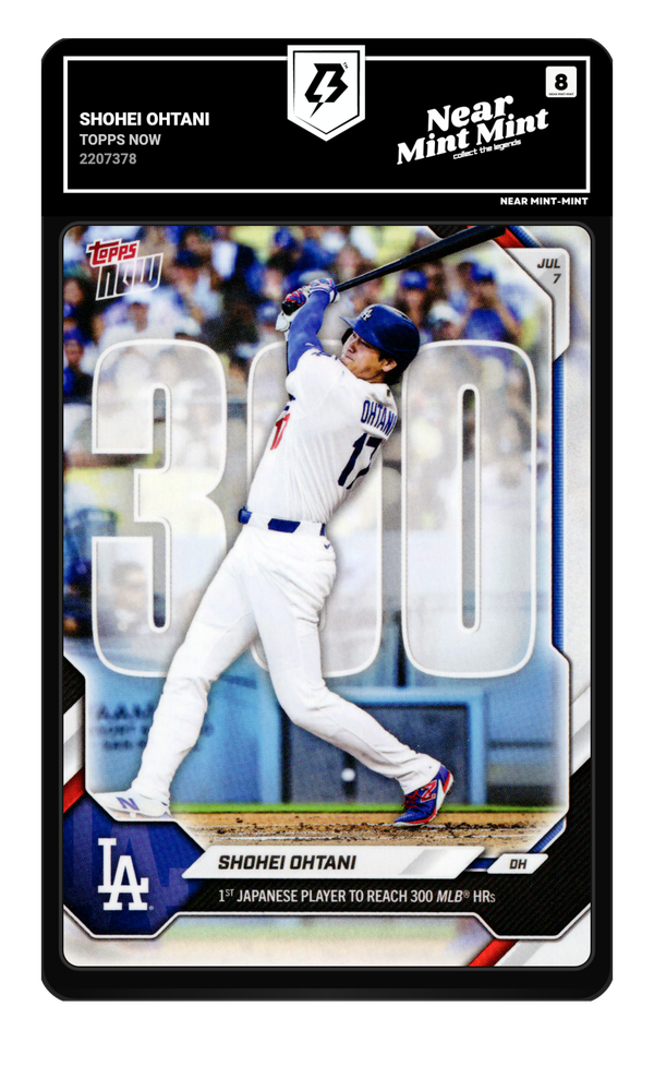 Shohei Ohtani graded NM-MT 8