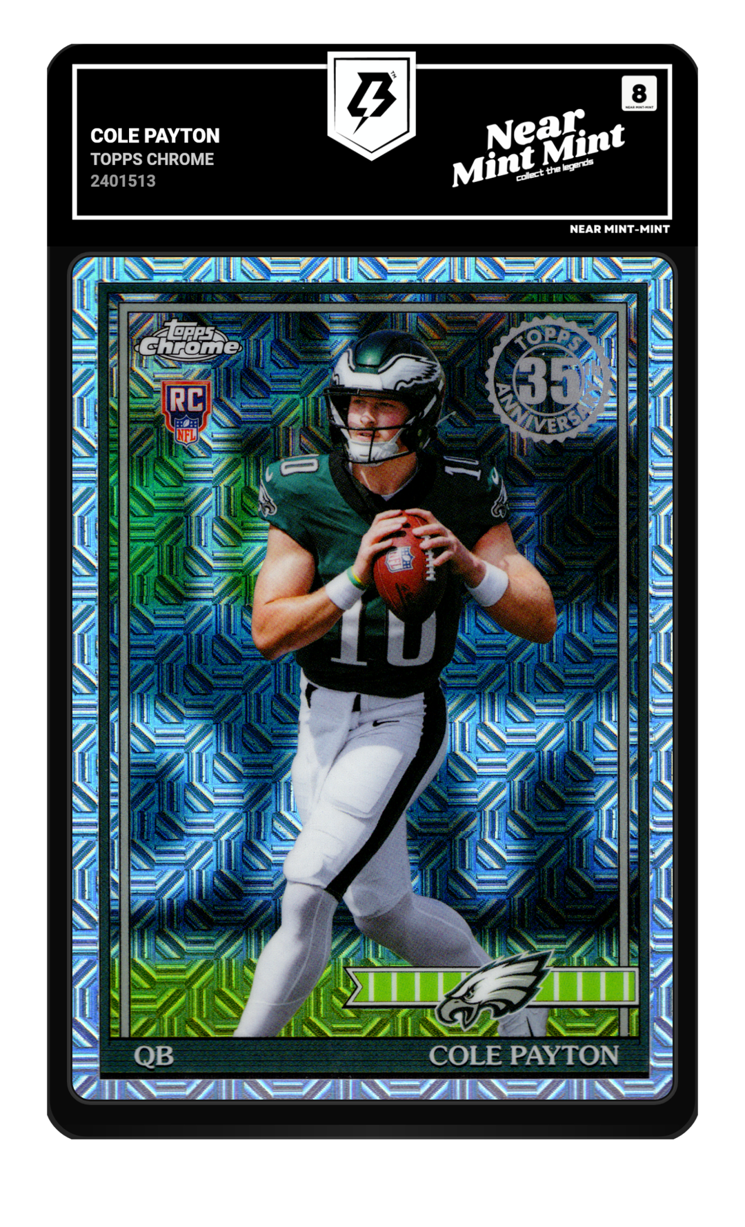 Cole Payton graded NM-MT 8