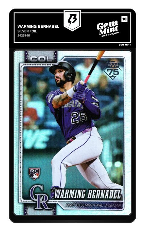 Warming Bernabel 2026 Silver Foil graded Gem Mint 10 by TradingCard360