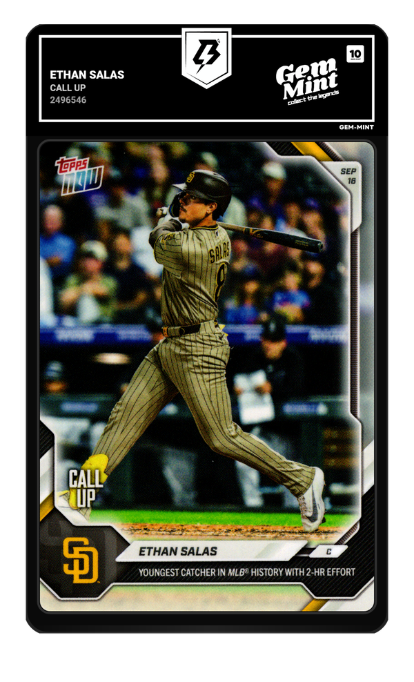 Ethan Salas graded Gem Mint 10