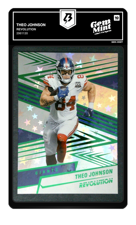 Theo Johnson 2025 Revolution graded Gem Mint 10 by TradingCard360