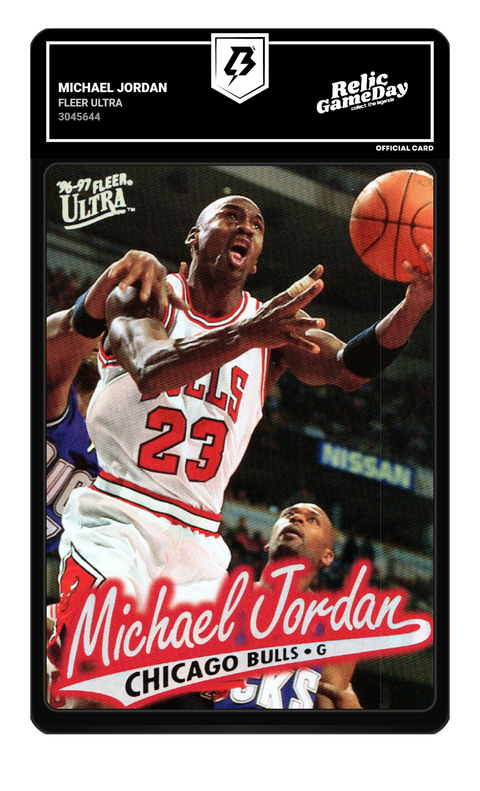 Michael Jordan 1996 Fleer Ultra graded NM-MT 8 by TradingCard360