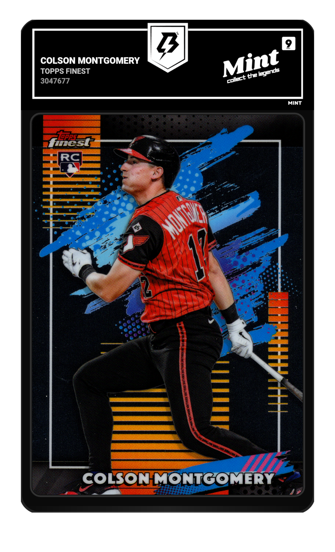 Colson Montgomery graded Mint 9