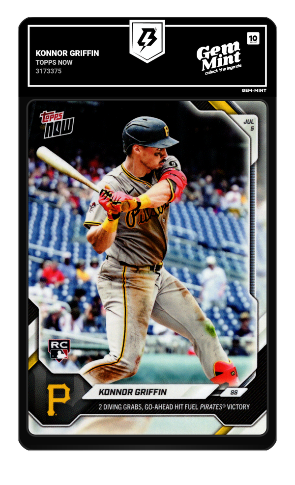 Konnor Griffin graded Gem Mint 10