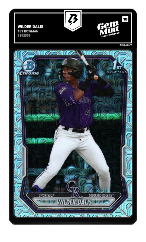 Wilder Dalis 2026 1st Bowman graded Gem Mint 10 by TradingCard360