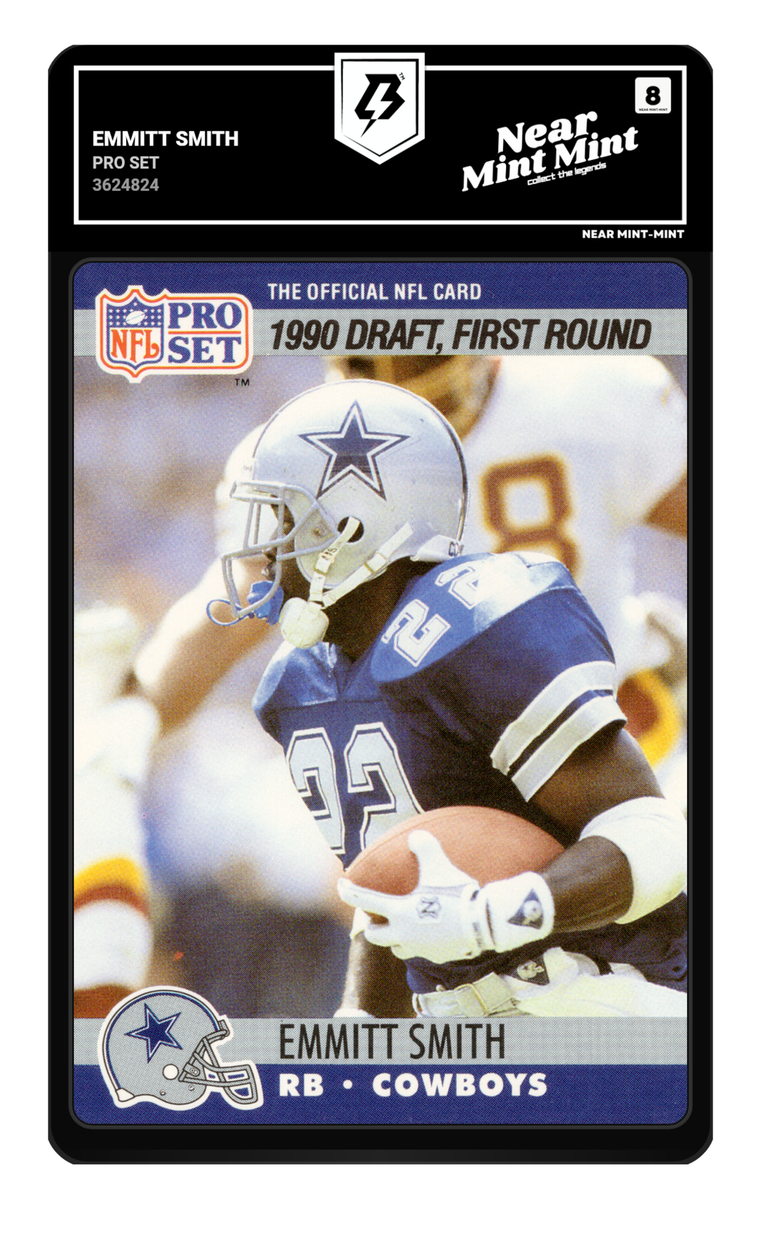 Emmitt Smith graded NM-MT 8