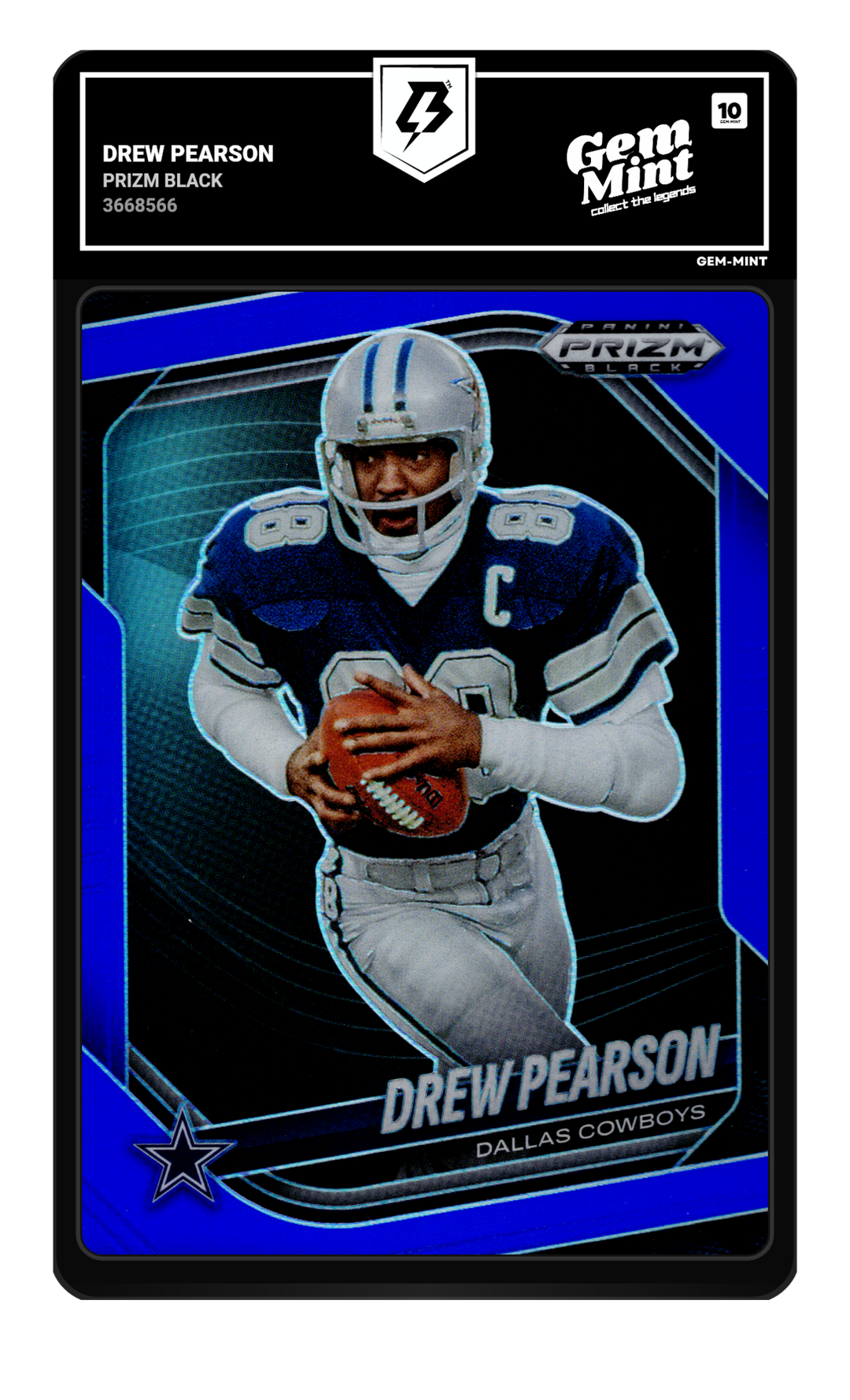 Drew Pearson graded Gem Mint 10