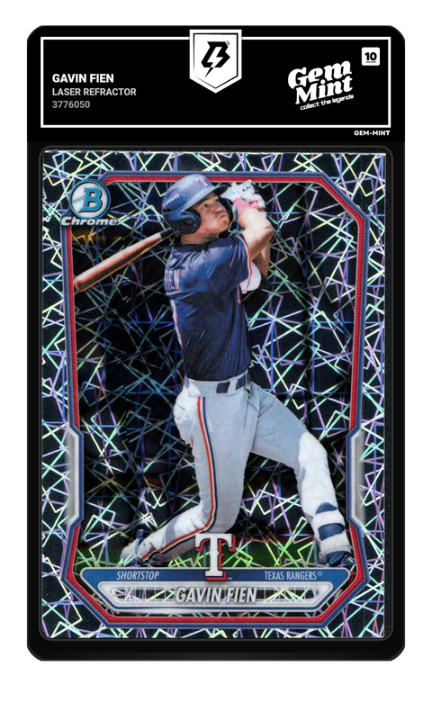 Gavin Fien 2026 Bowman Chrome Prospects graded Gem Mint 10 by TradingCard360