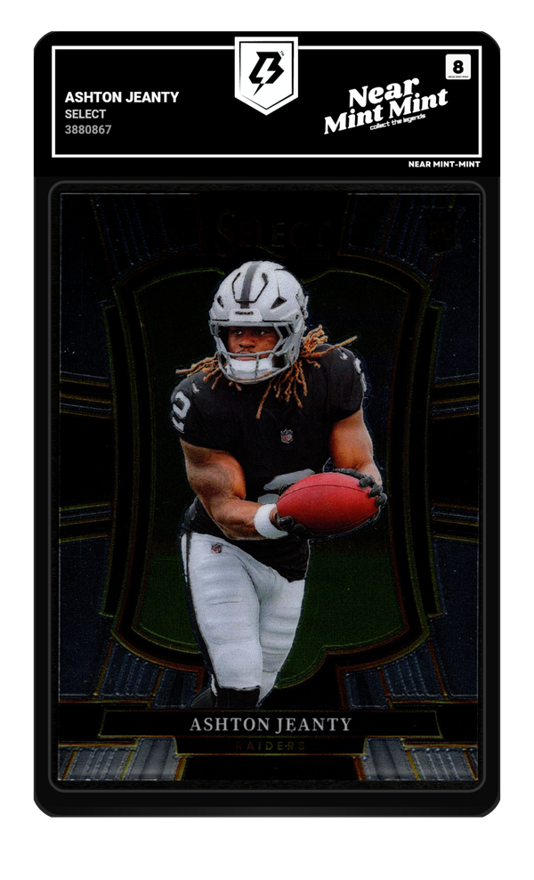 Ashton Jeanty graded NM-MT 8