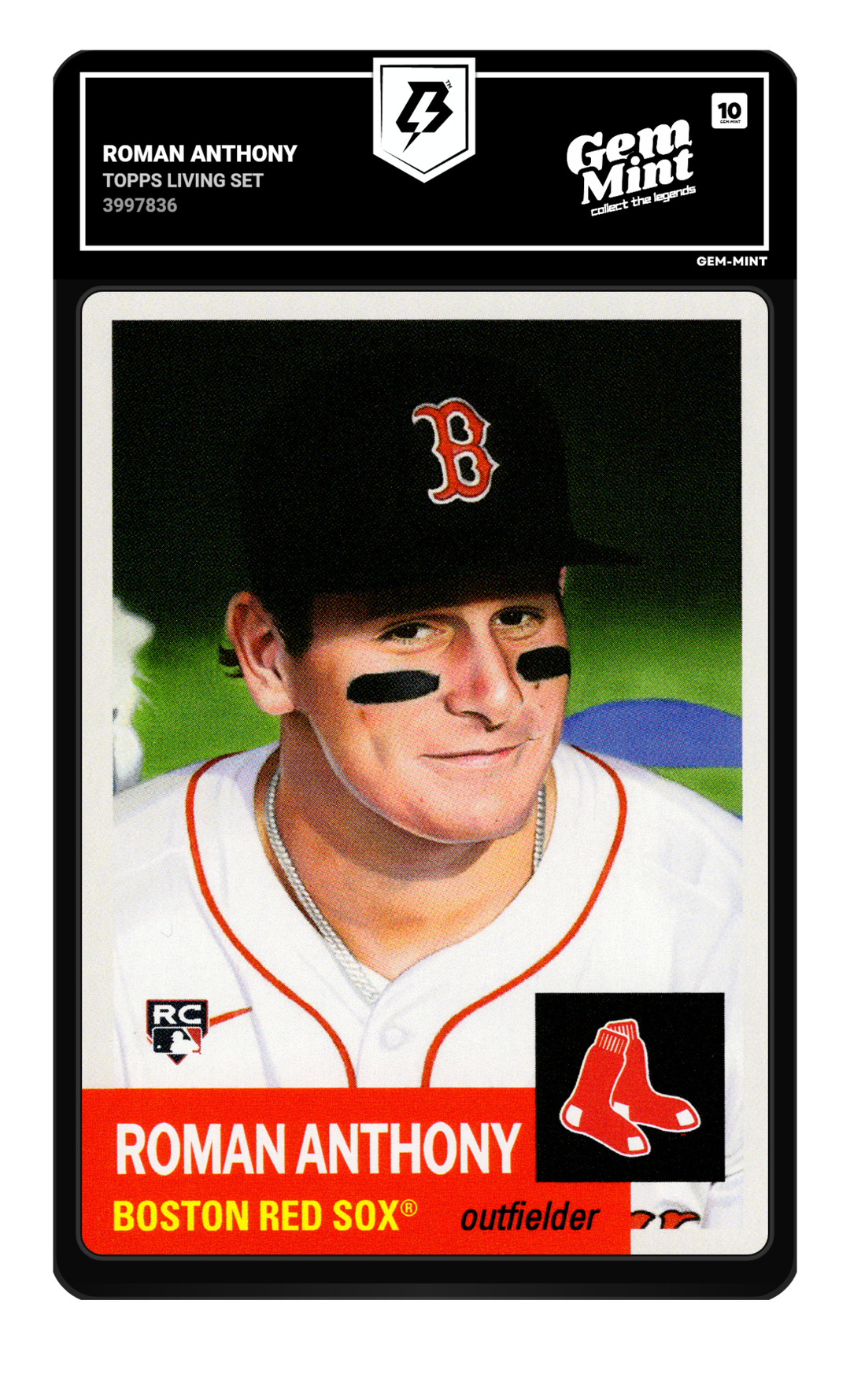 Roman Anthony graded Gem Mint 10