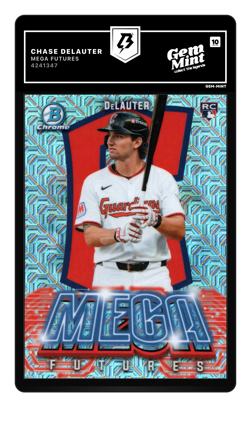 Graded slab — drag to flip between front and back