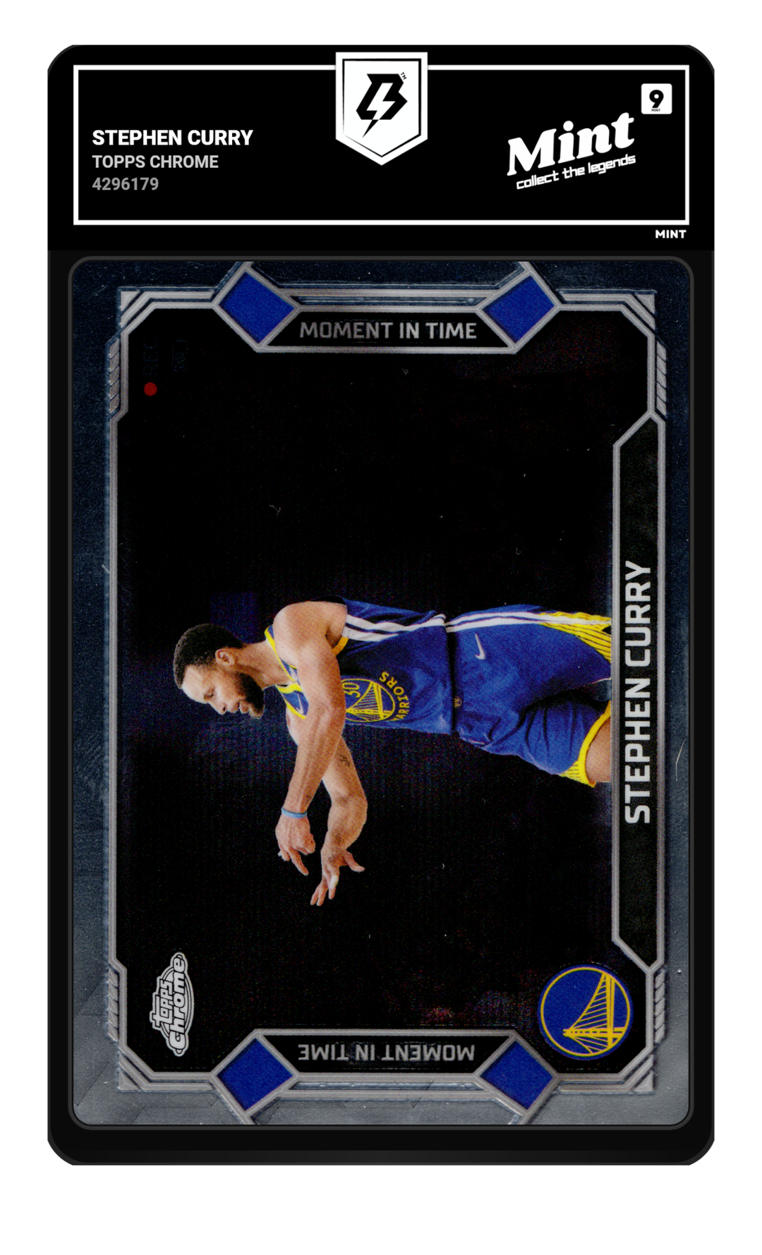 Stephen Curry graded Mint 9