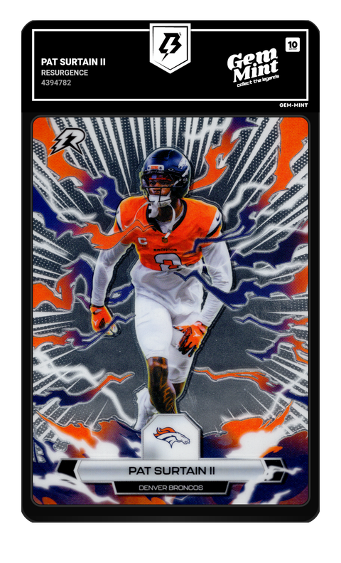 Pat Surtain II 2026 Resurgence graded Gem Mint 10 by TradingCard360