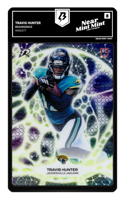 Travis Hunter 2026 Resurgence graded NM-MT 8 by TradingCard360