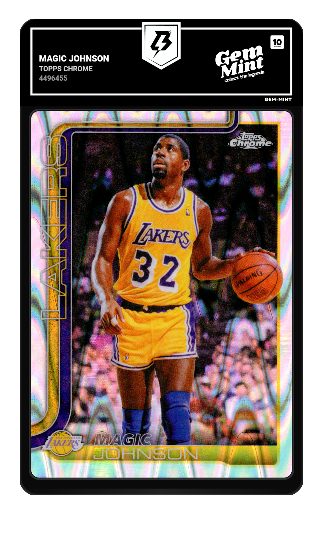 Magic Johnson graded Gem Mint 10