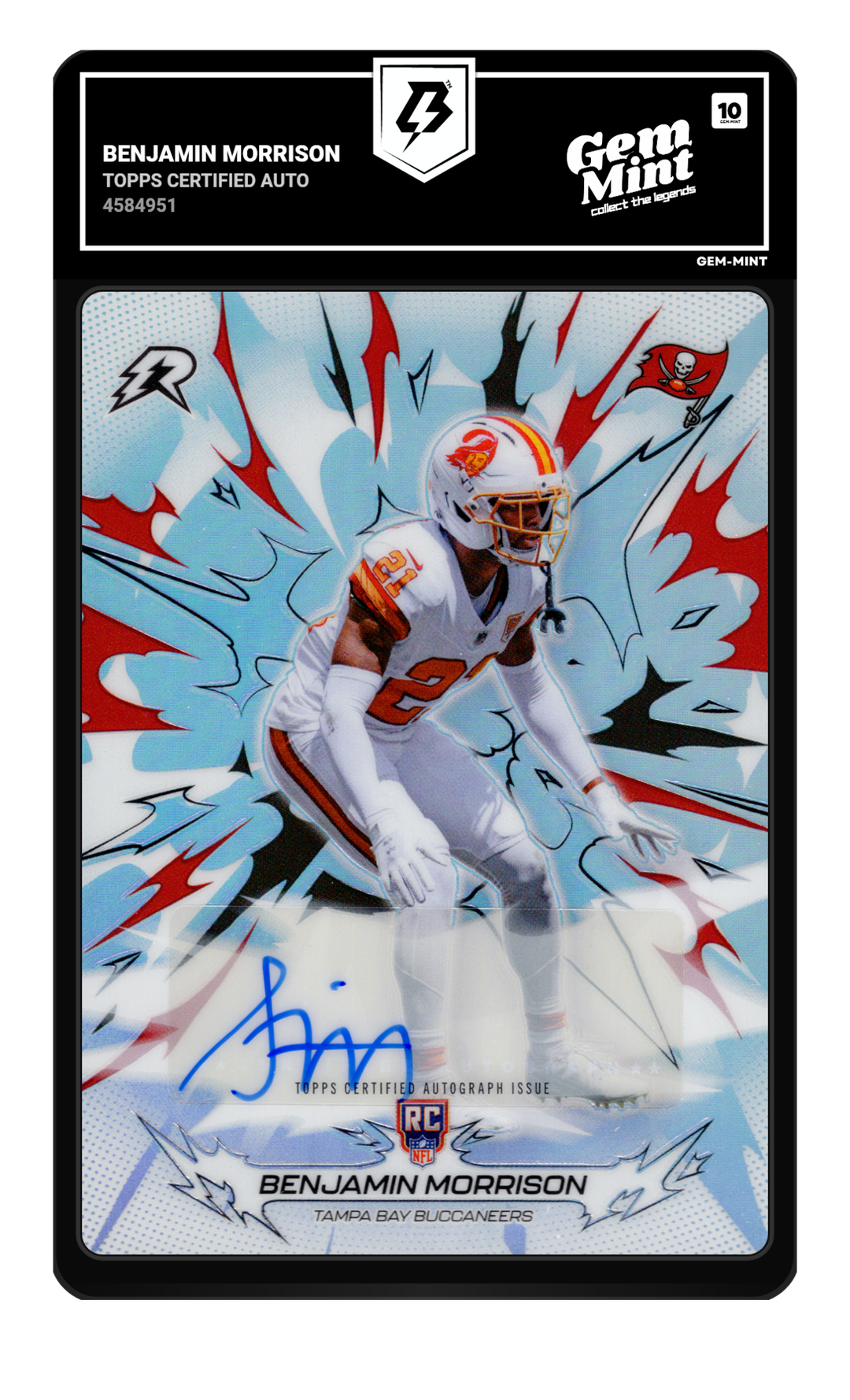 Benjamin Morrison graded Gem Mint 10
