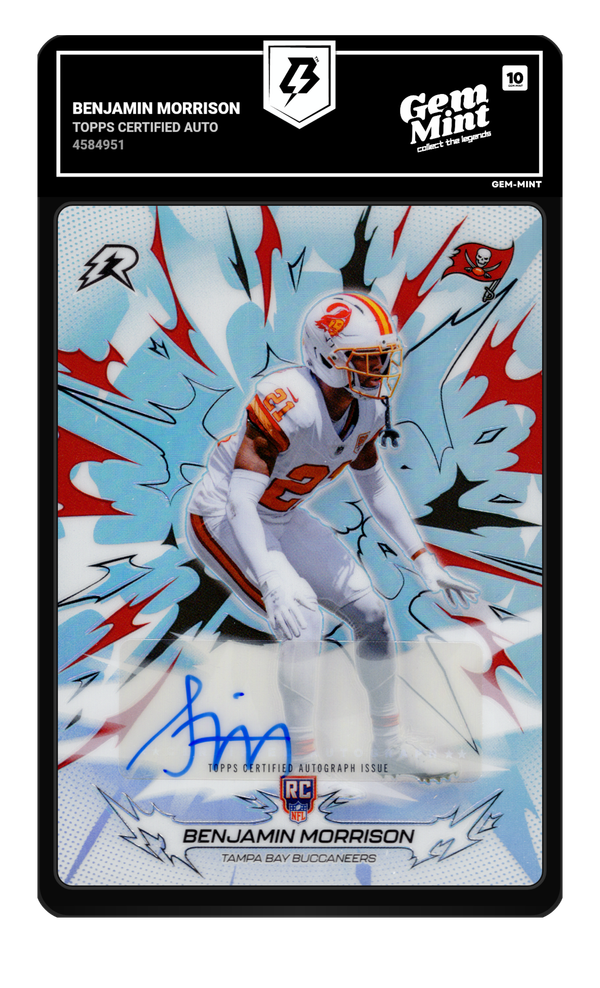 Benjamin Morrison graded Gem Mint 10