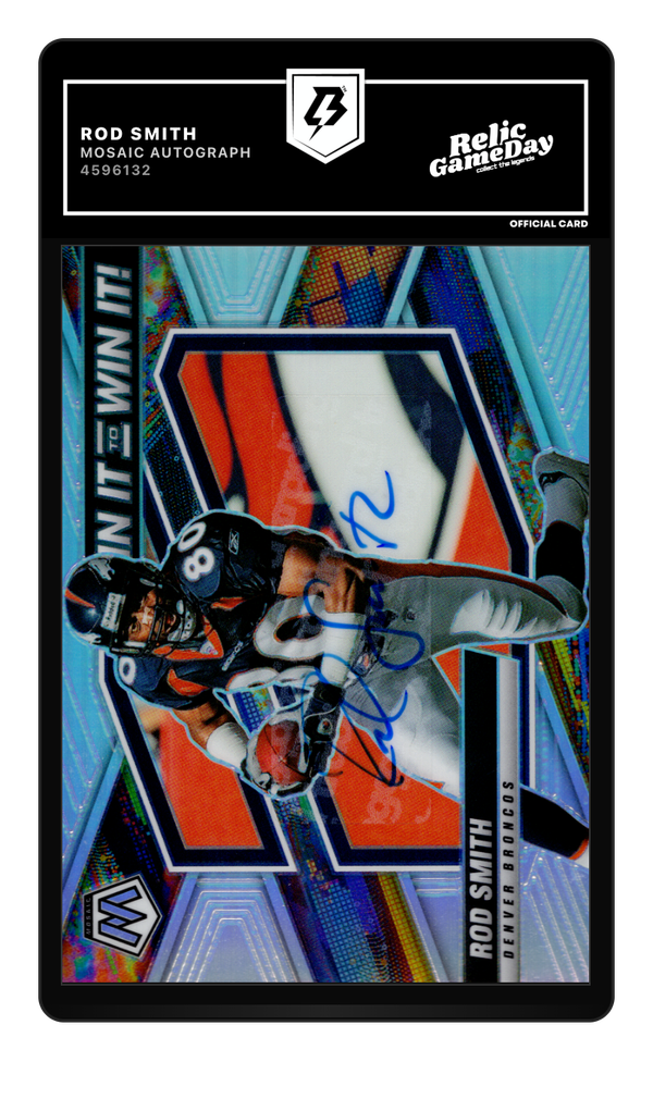 Rod Smith Autograph